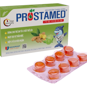 Kẹo ngậm chanh gừng Prostamed